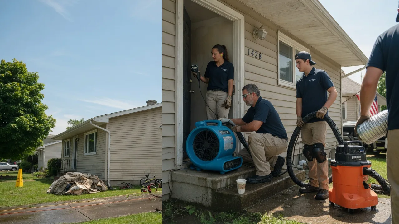 Water Damage Restoration in Nelsonville, OH near me